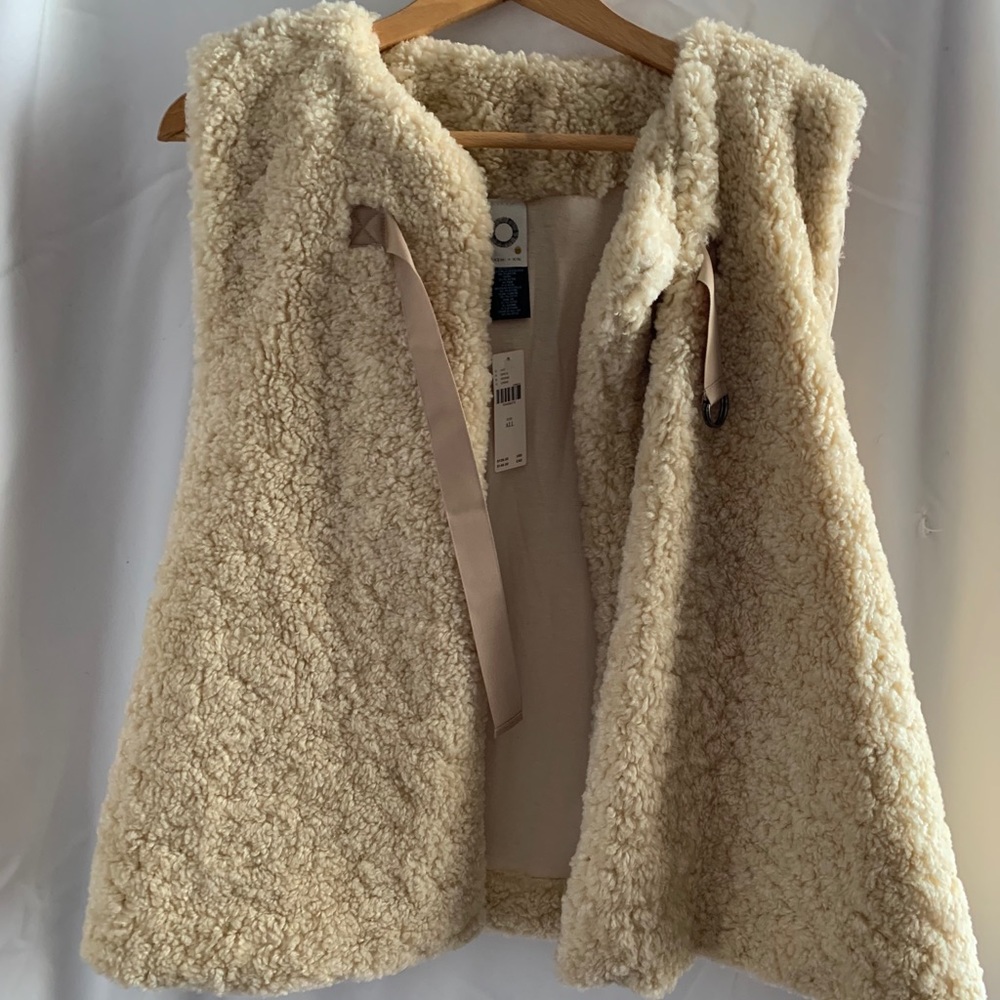 Anthropologie Akemi + Kin Teddy Vest boho